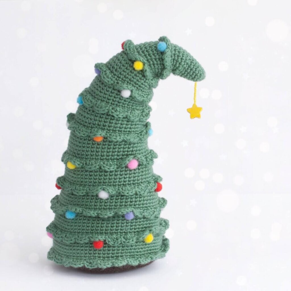 Amigurumi Christmas Trees Free Pattern 8