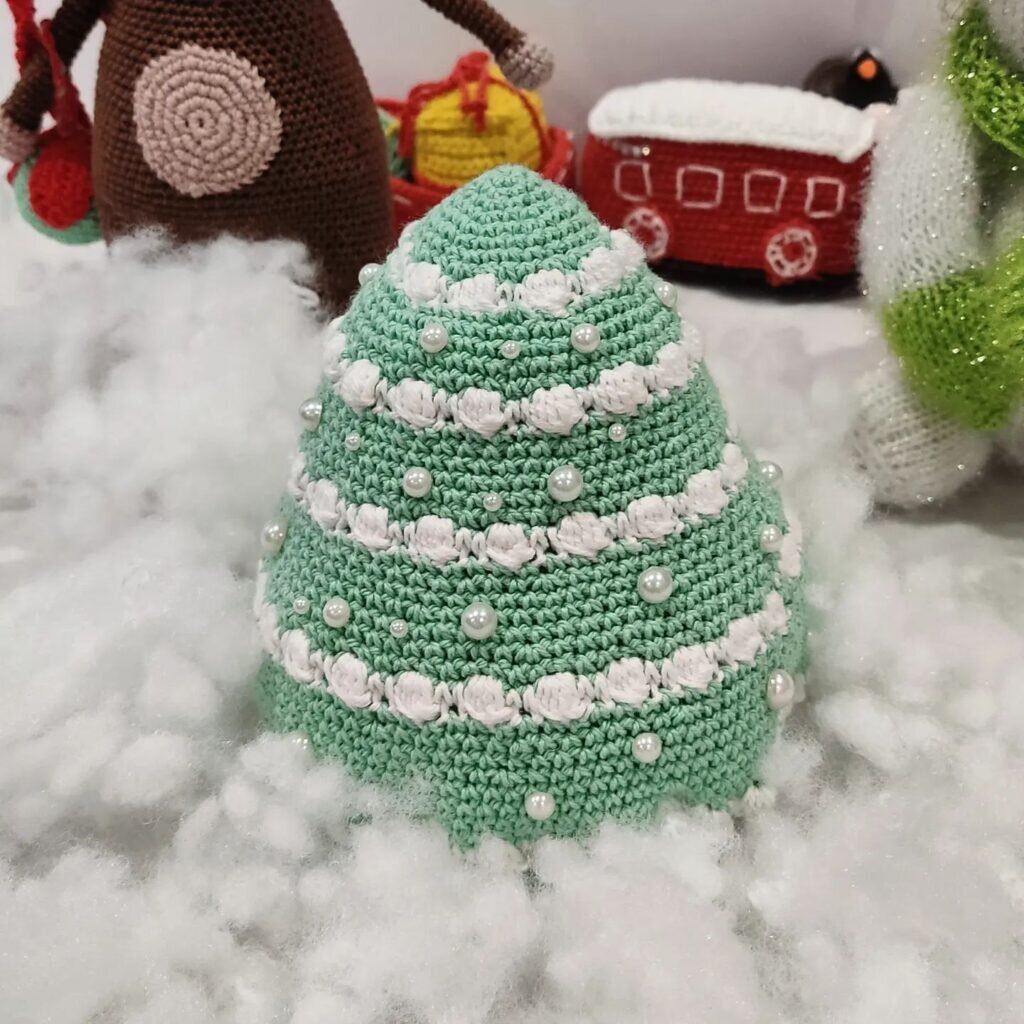 Amigurumi Christmas Trees Free Pattern 9