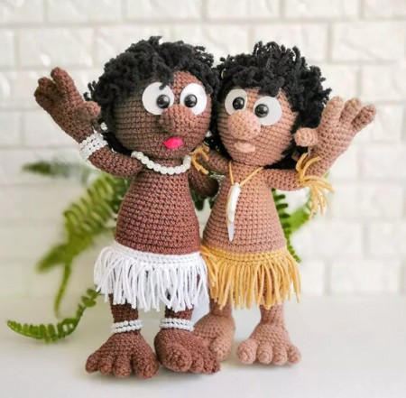 Amigurumi Chunga and Changa Free Pattern