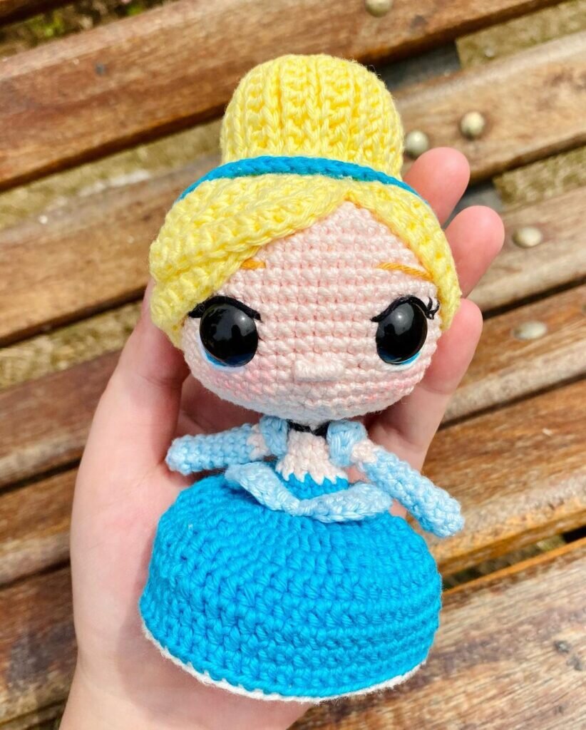 Amigurumi Cinderella Toy Free Pattern 1