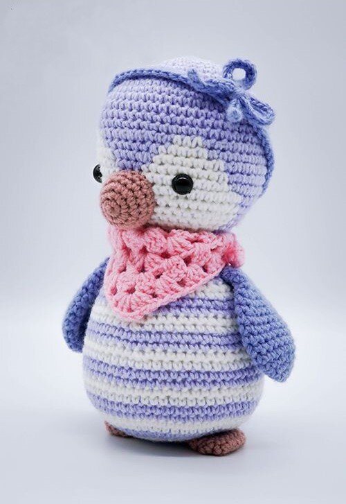 Amigurumi Color Penguin Free Pattern 3