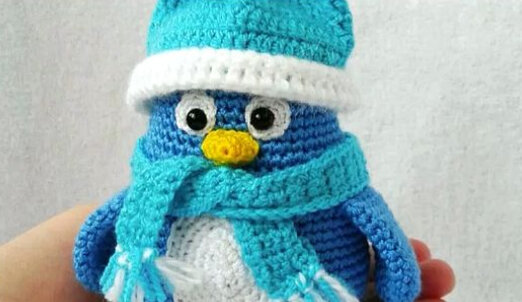 Amigurumi Color Penguin Free Pattern 4