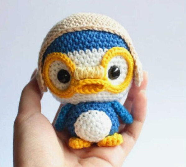 Amigurumi Color Penguin Free Pattern 6