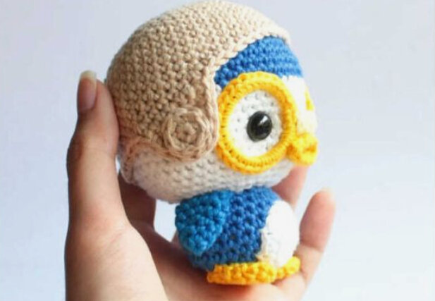 Amigurumi Color Penguin Free Pattern 7