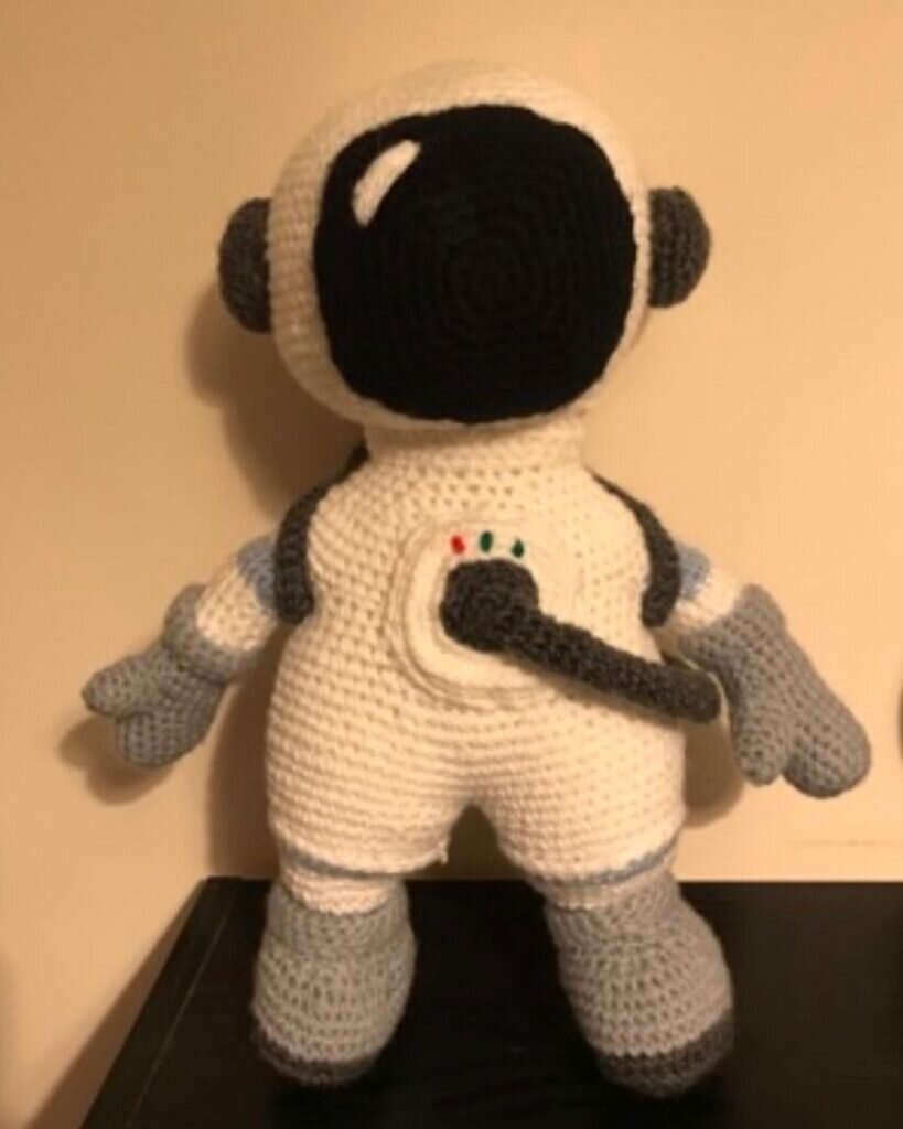 Amigurumi Cosmonaut Free Pattern 2