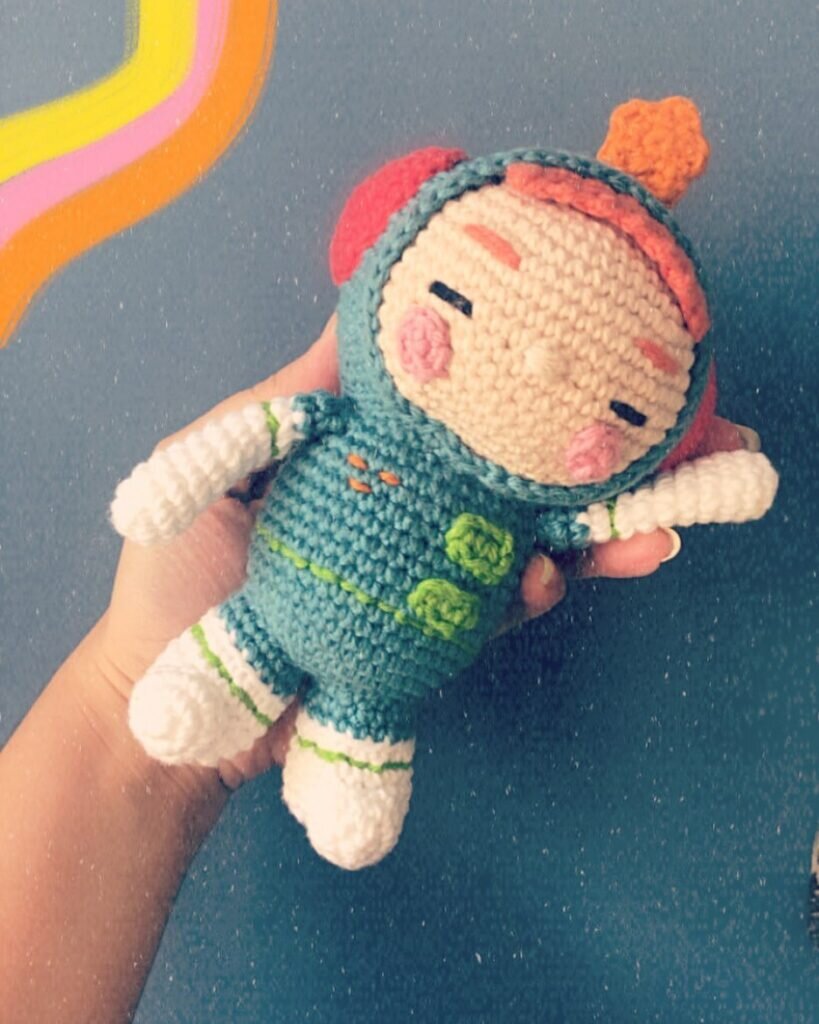 Amigurumi Cosmonaut Free Pattern 5