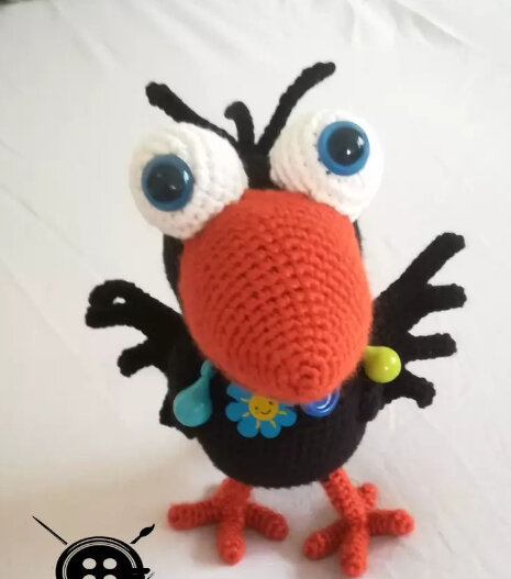 Amigurumi Crow Free Pattern 2