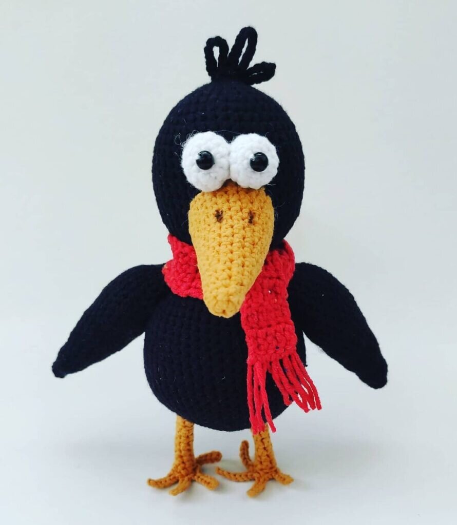 Amigurumi Crow Free Pattern 3