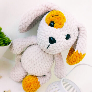 Amigurumi Cute Plush Dog Free Pattern