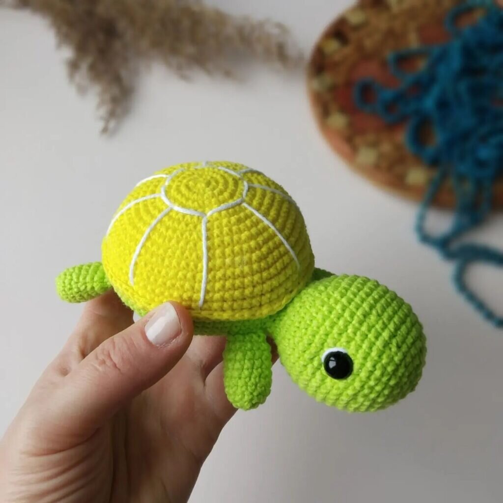 Amigurumi Cute Turtle Free Pattern 1