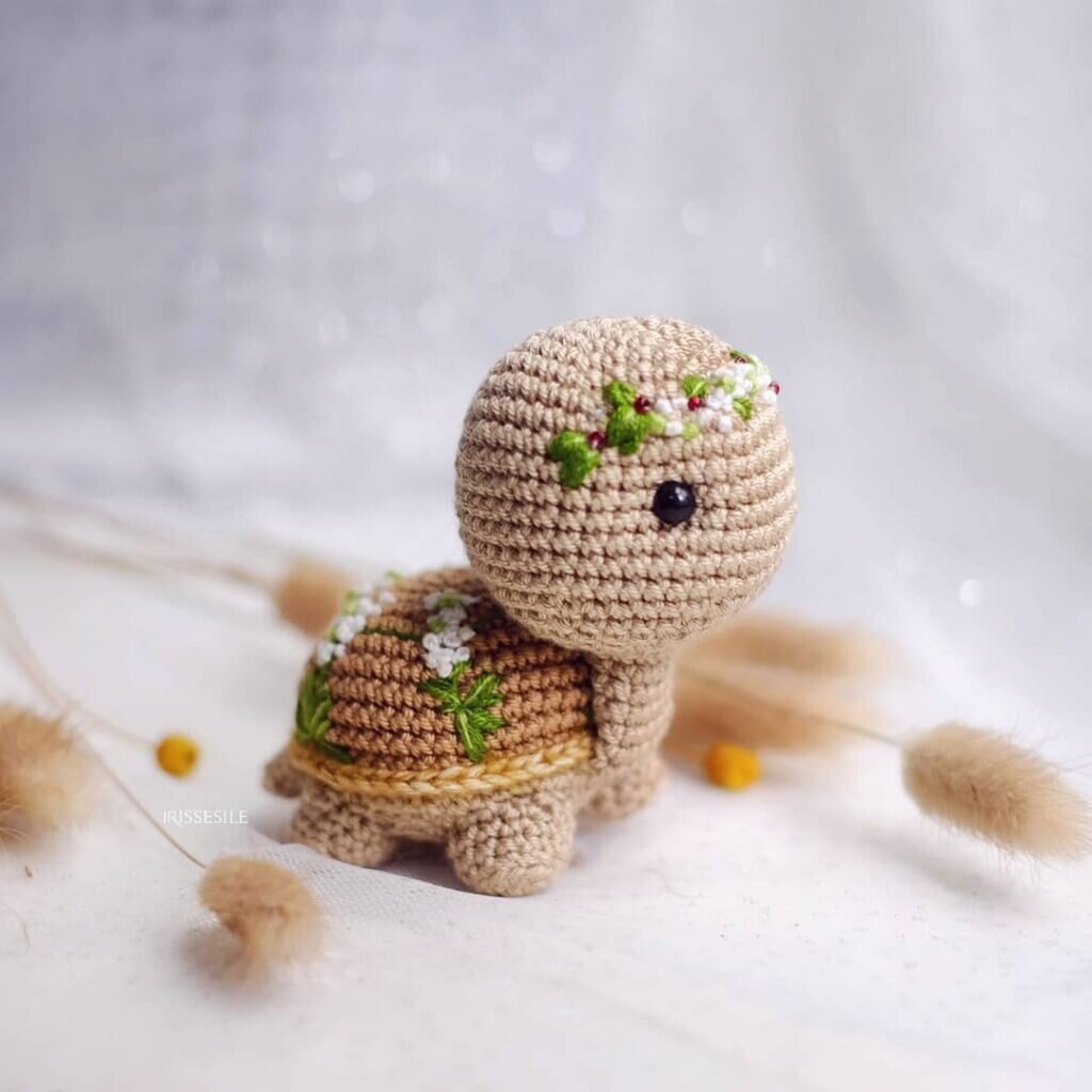 Amigurumi Cute Turtle Free Pattern 4