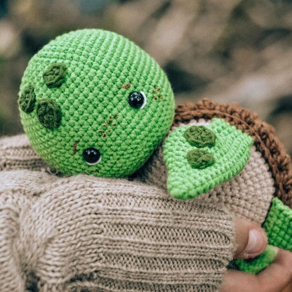 Amigurumi Cute Turtle Free Pattern 5