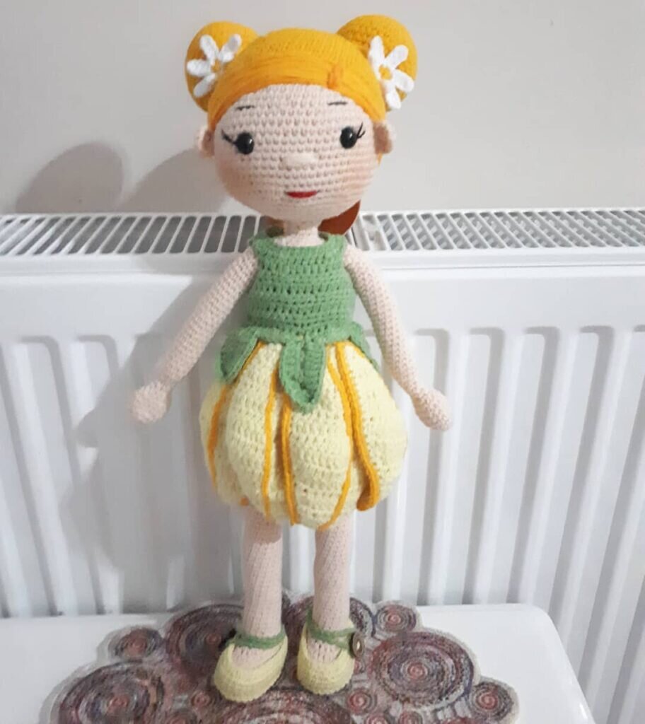 Amigurumi Daisy Doll Crochet Pattern 1