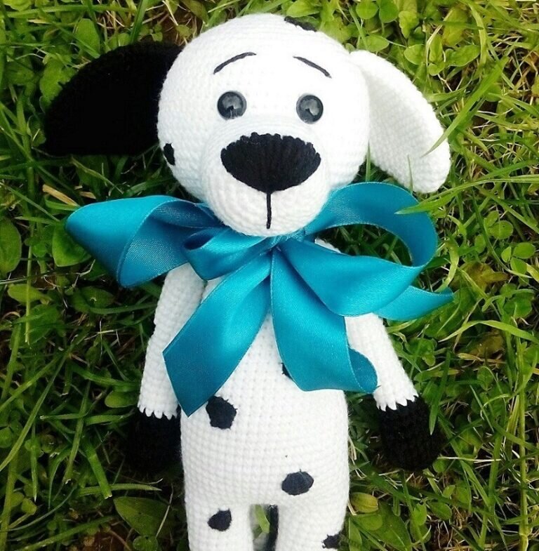 Amigurumi Dalmatian Dog Free Pattern 1