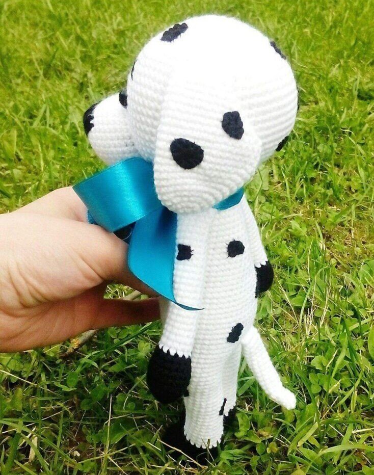 Amigurumi Dalmatian Dog Free Pattern 2