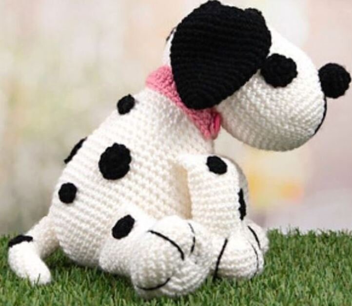 Amigurumi Dalmatian Dog Free Pattern 5