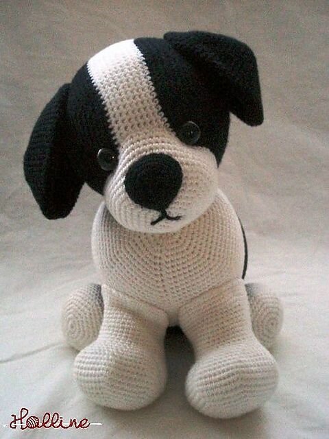 Amigurumi Dalmatian Dog Free Pattern 6