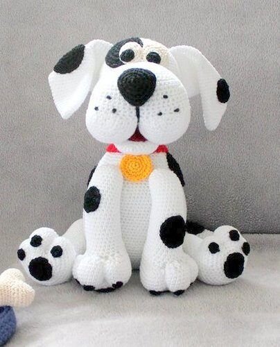 Amigurumi Dalmatian Dog Free Pattern 8