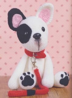 Amigurumi Dalmatian Dog Free Pattern 9