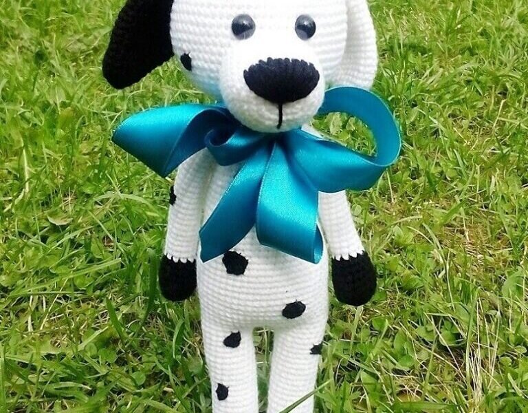 Amigurumi Dalmatian Dog Free Pattern