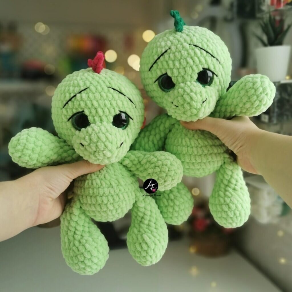 Amigurumi Dinosaur Free Pattern 1