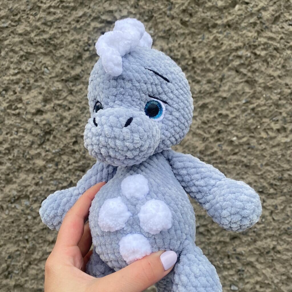 Amigurumi Dinosaur Free Pattern 2