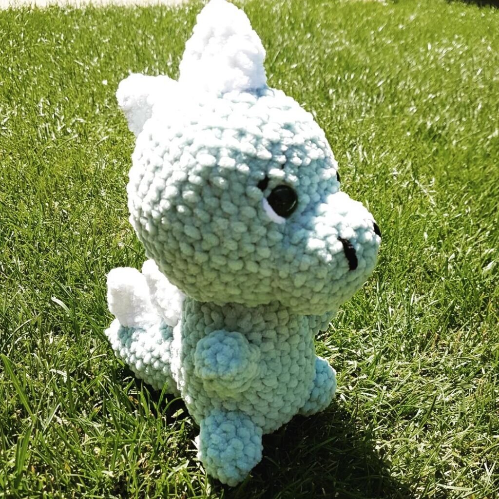 Amigurumi Dinosaur Free Pattern 4