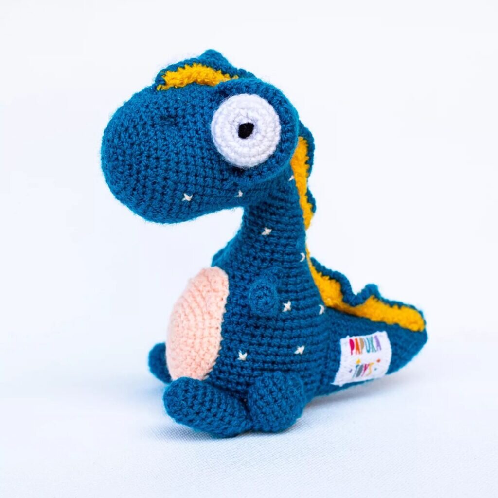 Amigurumi Dinosaur Free Pattern 7