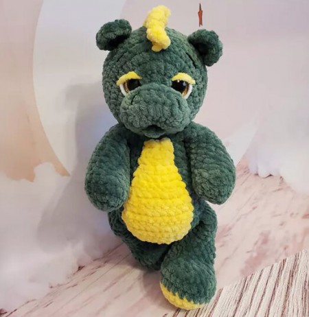 Amigurumi Dinosaur Free Pattern