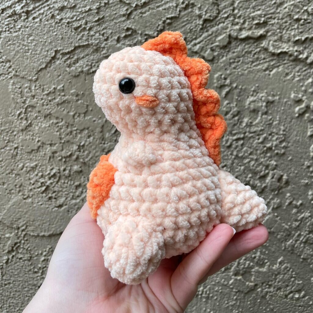 Amigurumi Dinosaur Free Pattern 2