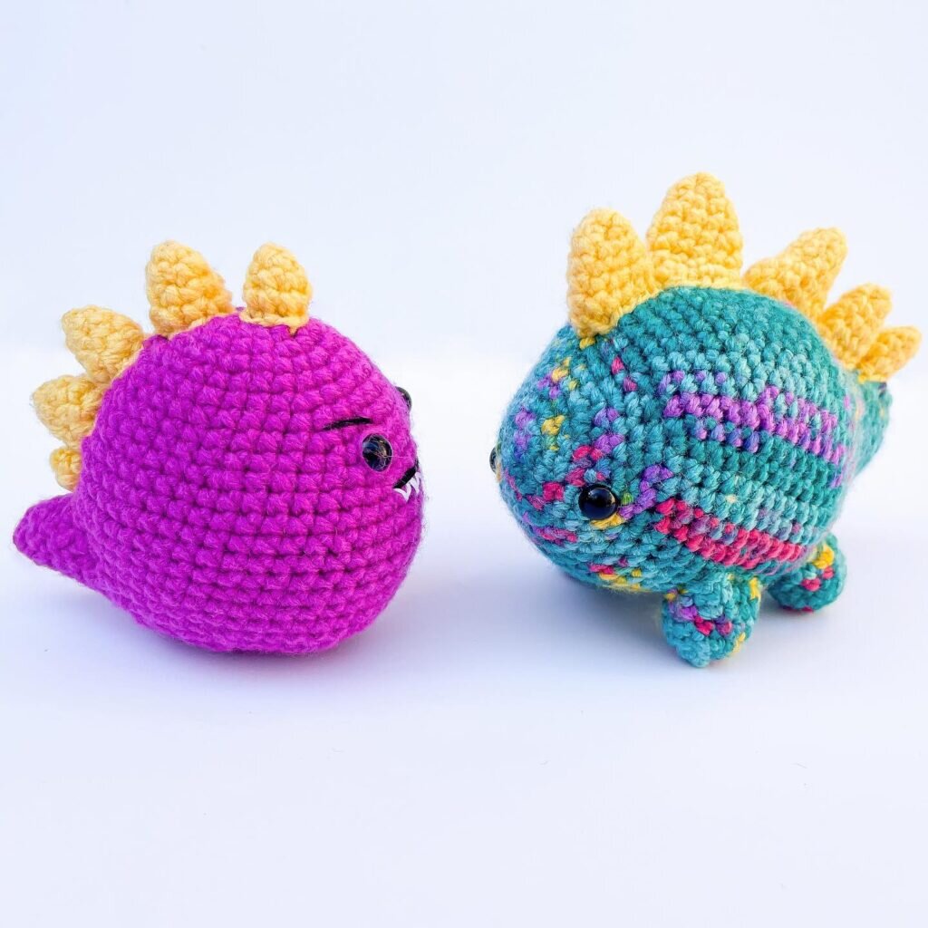 Amigurumi Dinosaur Free Pattern 3