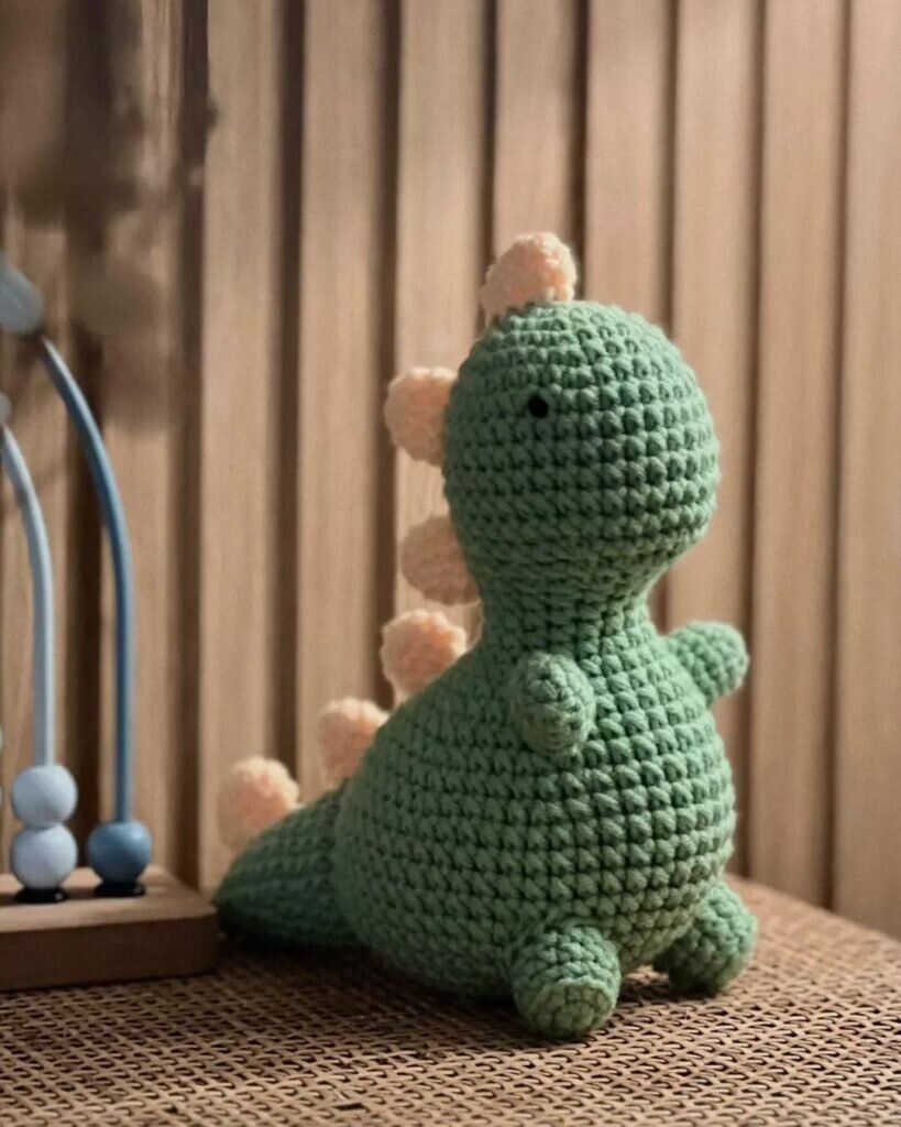 Amigurumi Dinosaur Free Pattern 4