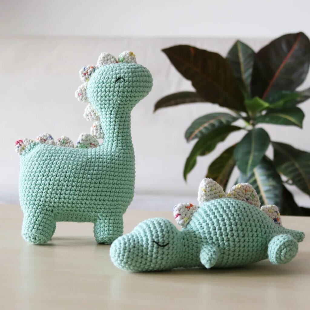 Amigurumi Dinosaur Free Pattern 5