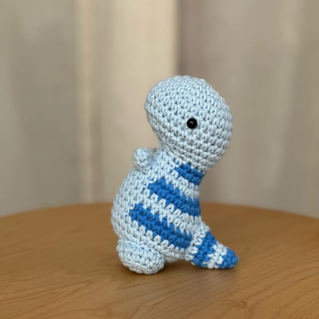 Amigurumi Dinosaur Free Pattern 7