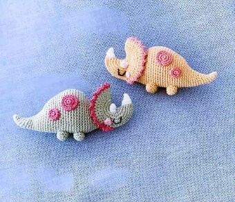 Amigurumi Dinosaur Free Pattern