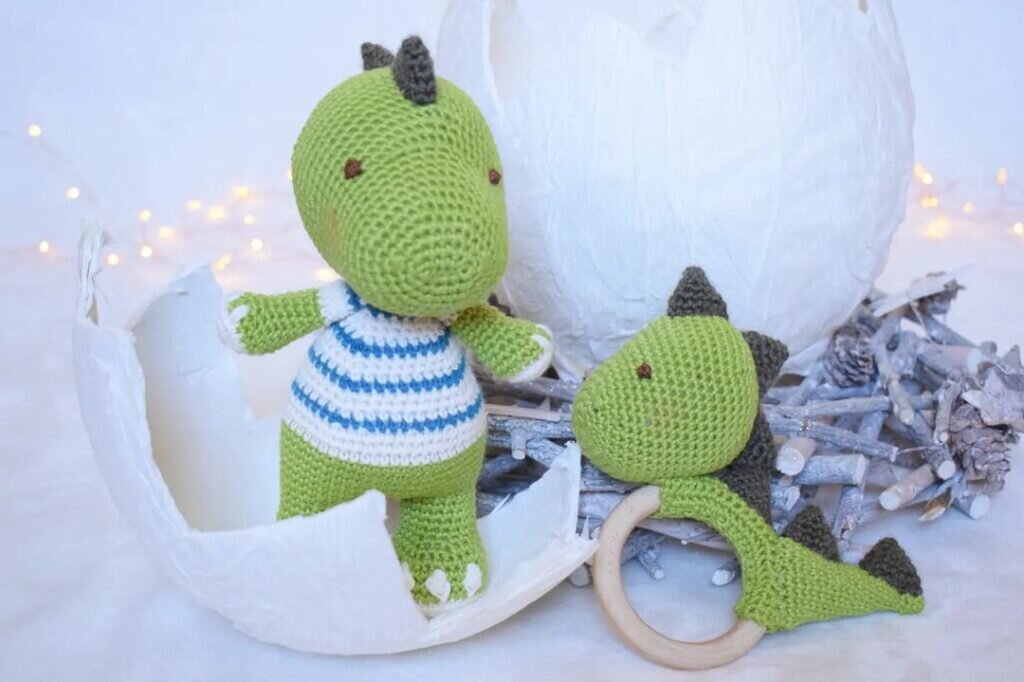 Amigurumi Dinosaur Free Pattern 2