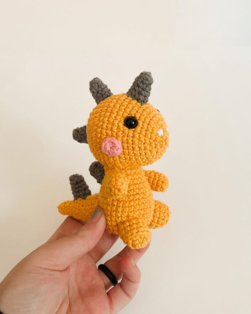 Amigurumi Dinosaurs Free Pattern 5