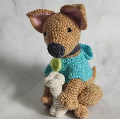 Amigurumi Dog Free Pattern