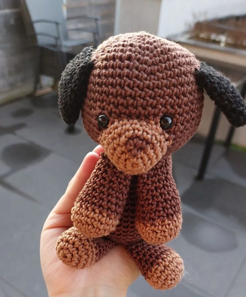 Amigurumi Dog Free Pattern 1