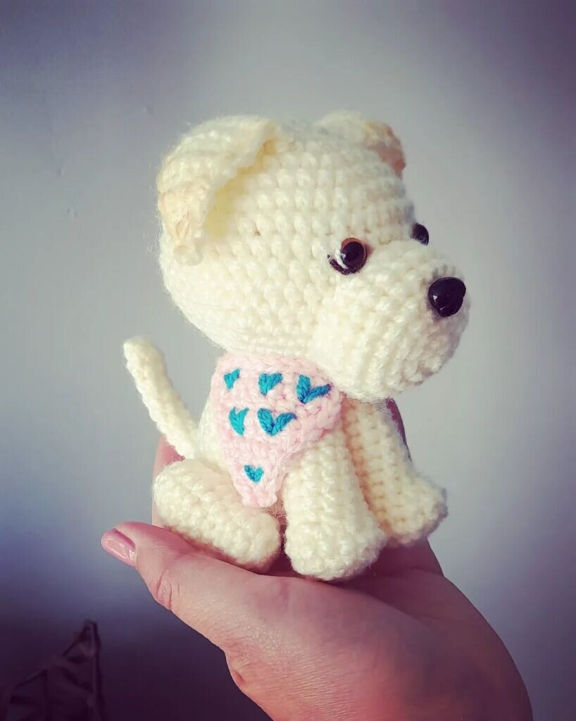 Amigurumi Dog Free Pattern 6