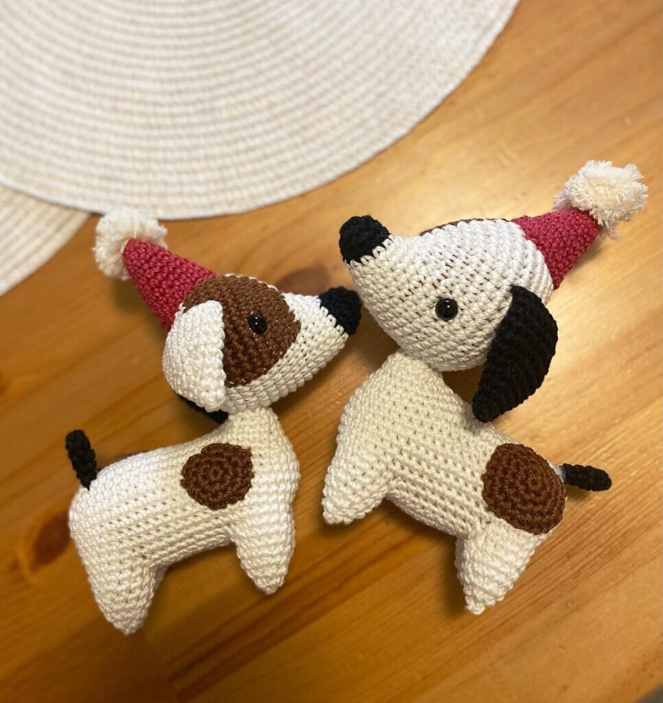 Amigurumi Dog in Love Free Pattern 3