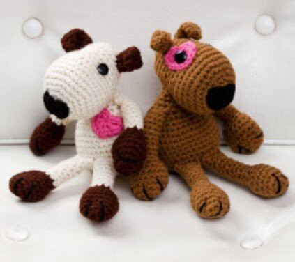 Amigurumi Dog in Love Free Pattern