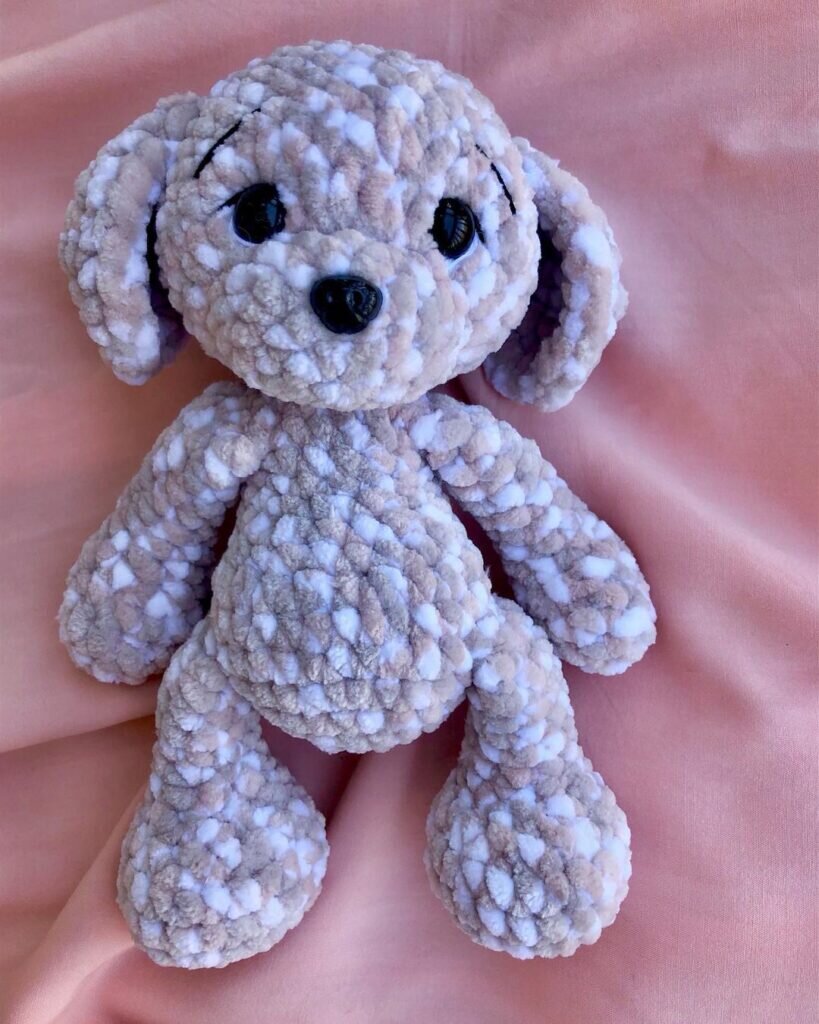 Amigurumi Dog Plush Free Pattern 4