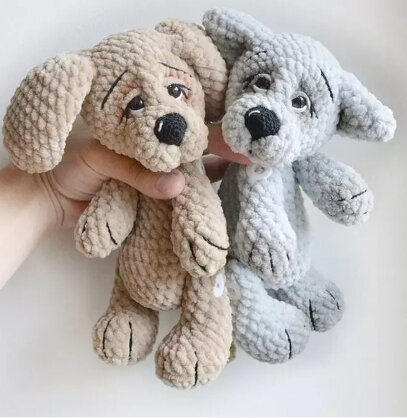 Amigurumi Dog Plush Free Pattern