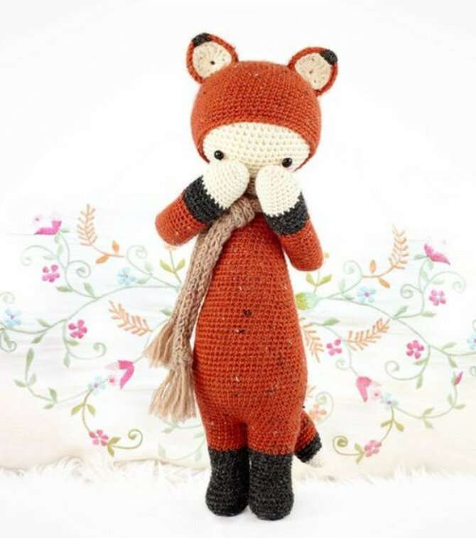 Amigurumi Doll in Fox Costume Free Pattern 4