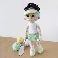 Amigurumi Doll Tennis Player Free Pattern 2