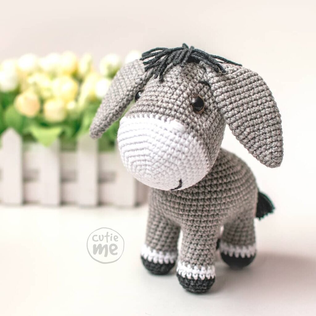 Amigurumi Donkey Crochet Pattern 1