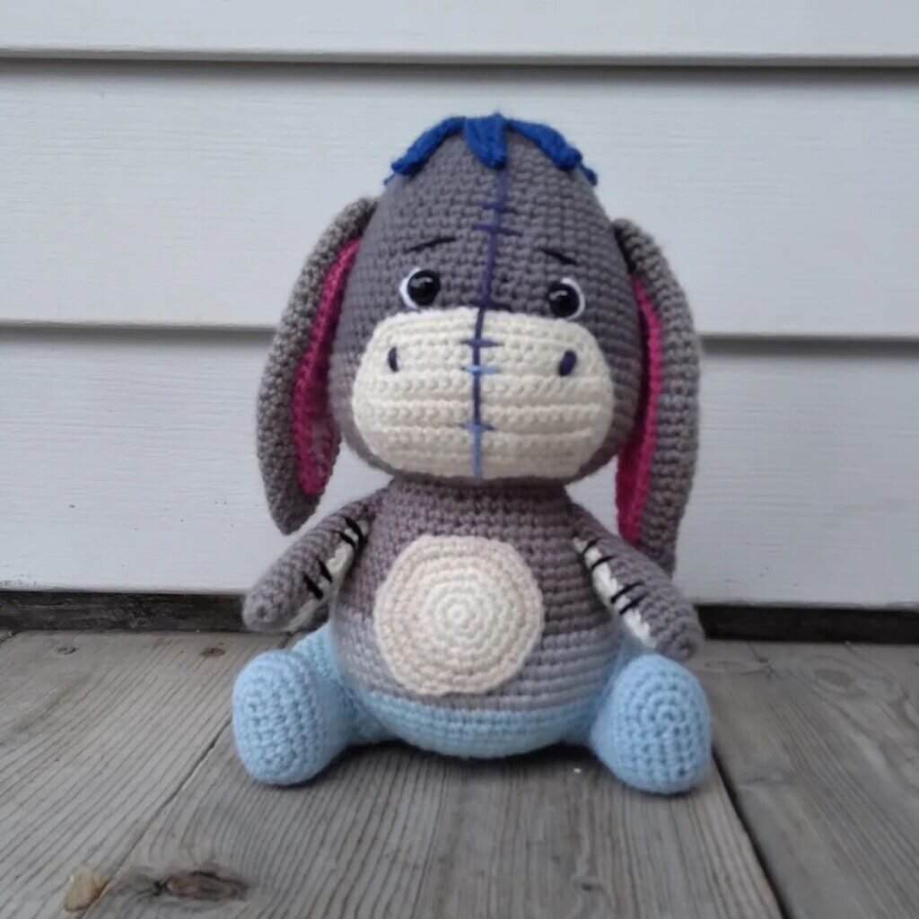 Amigurumi Donkey Free Crochet 3