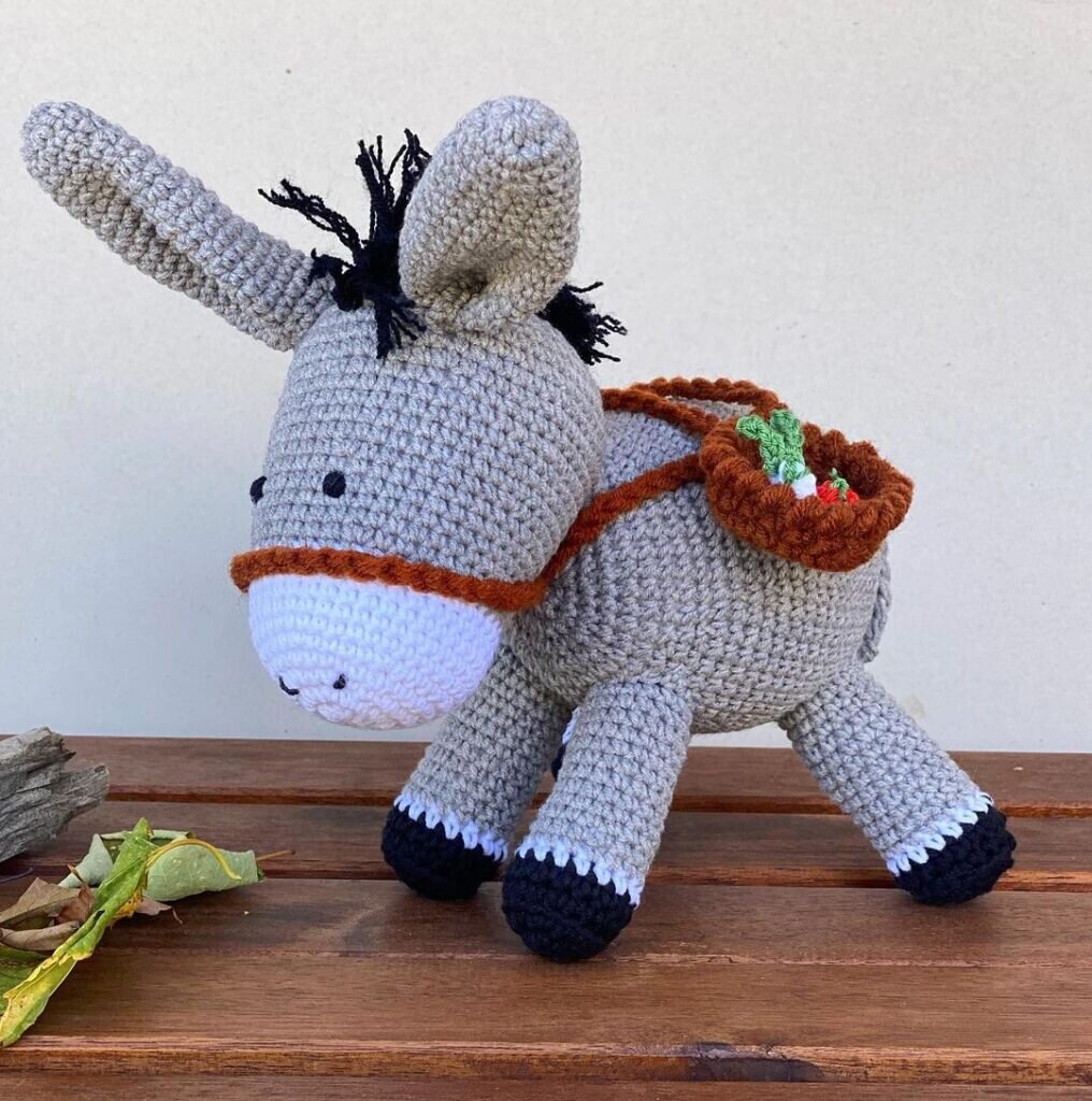 Amigurumi Donkey Free Crochet 4