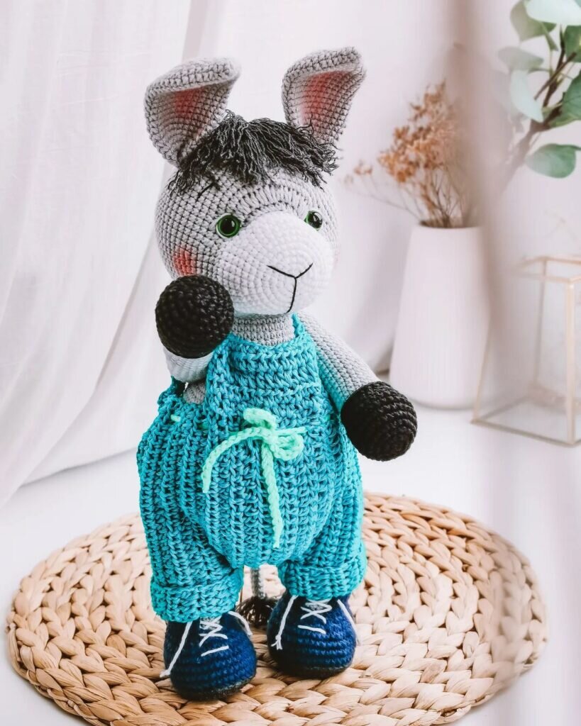 Amigurumi Donkey Free Crochet 6